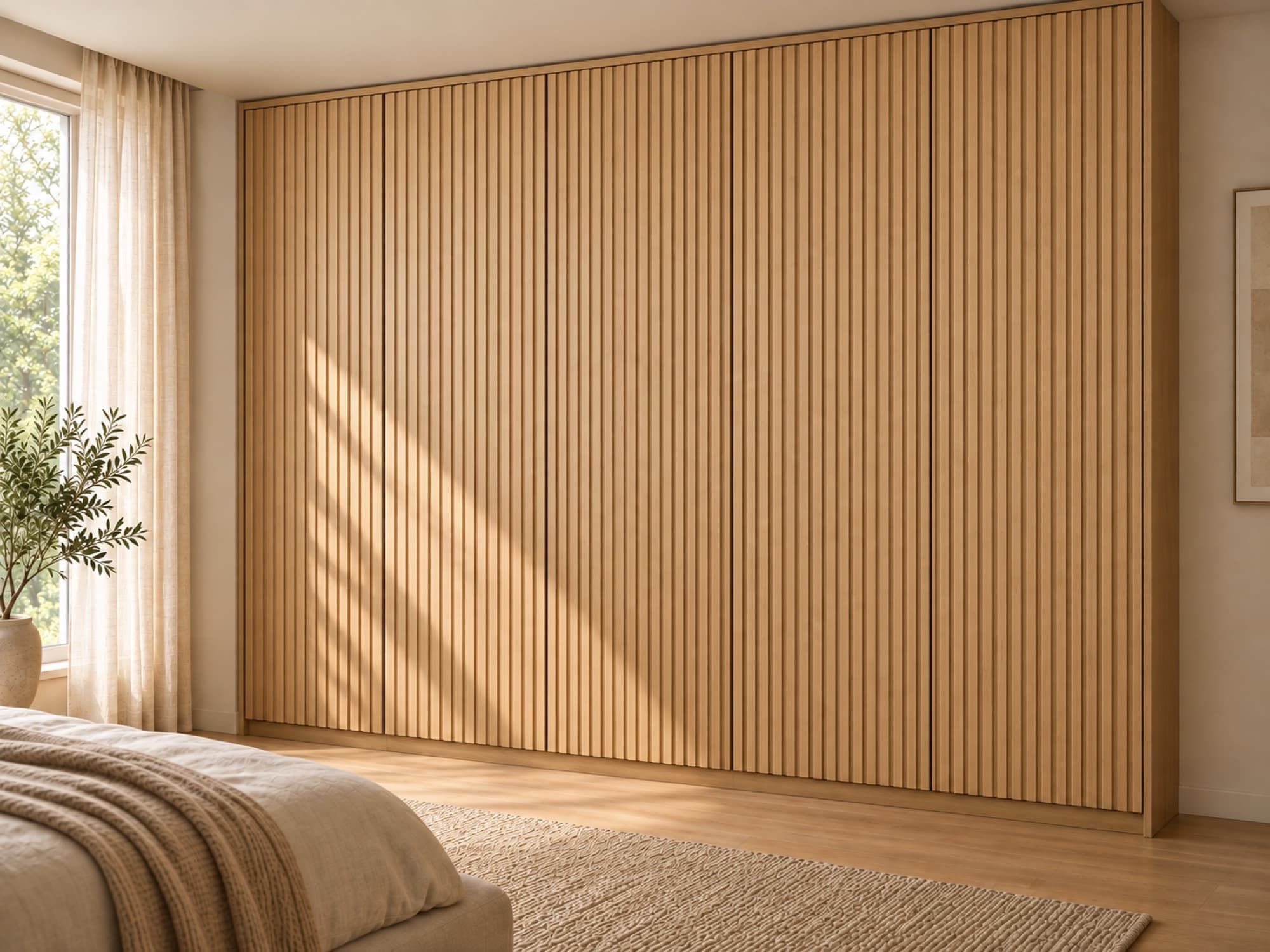Interval 22 wood wall panel